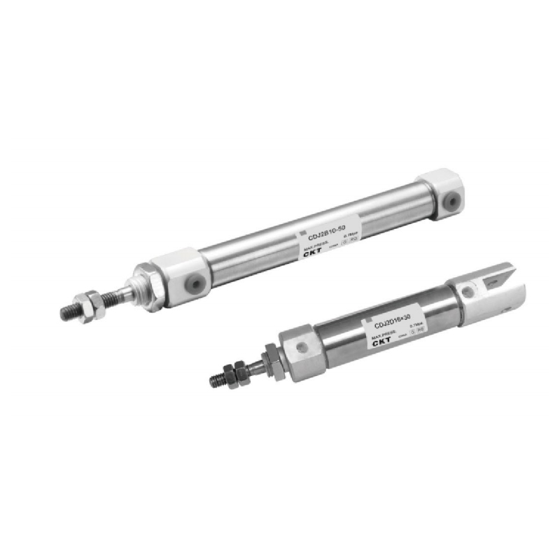 CJ2 Series กระบอกสูบสเตนเลสขนาดเล็ก (การแสดงสองครั้ง)